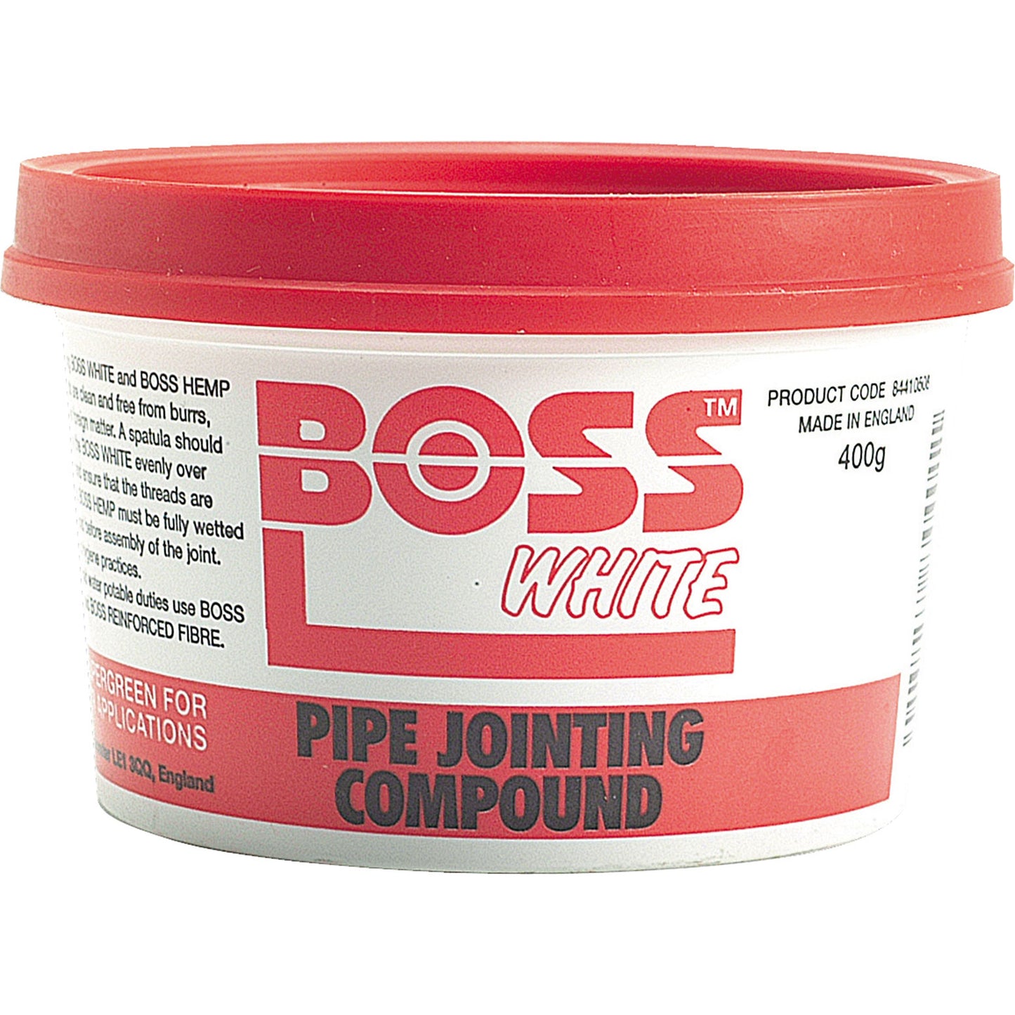 Boss White Pipe Joint Compound 400g