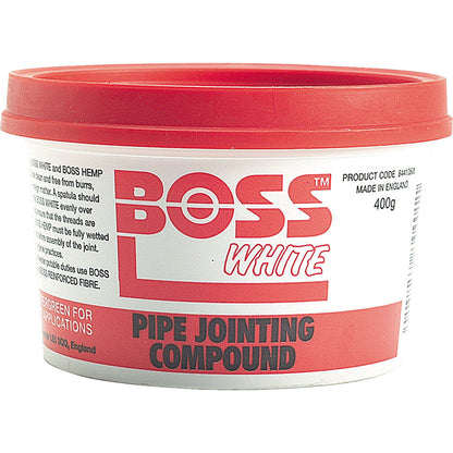Boss White Pipe Joint Compound 400g