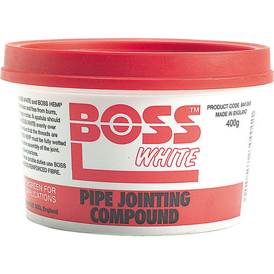 Boss White Pipe Joint Compound 400g