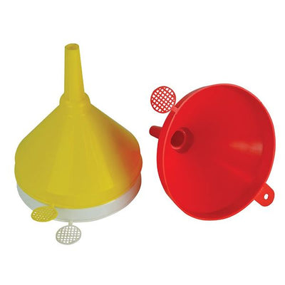 Faithfull Plastic Funnel 150mm Set 3 Piece