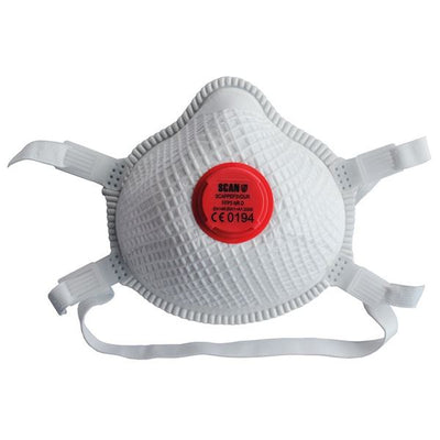 Scan Moulded Valved Masks FFP3 Mesh Pack 2