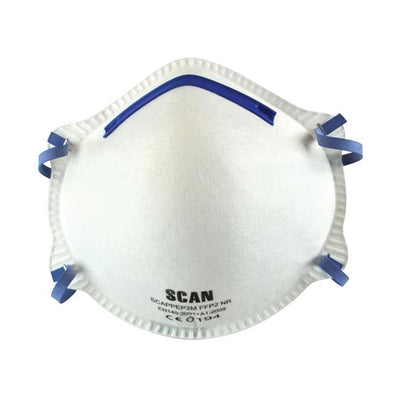 Scan Moulded Disposable Mask FFP2 Protection Pack 3