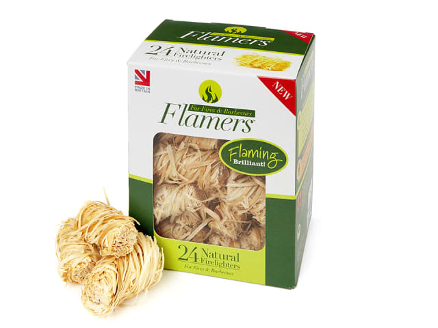 Flamers Natural Firelighters Pack 24