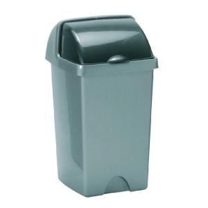 Addis 25 Litre Roll Top Bin Lid Metallic 510694 265999