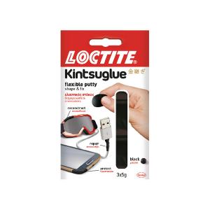 Loctite Kintsuglue Putty 5g Black Pack of 3 2239183