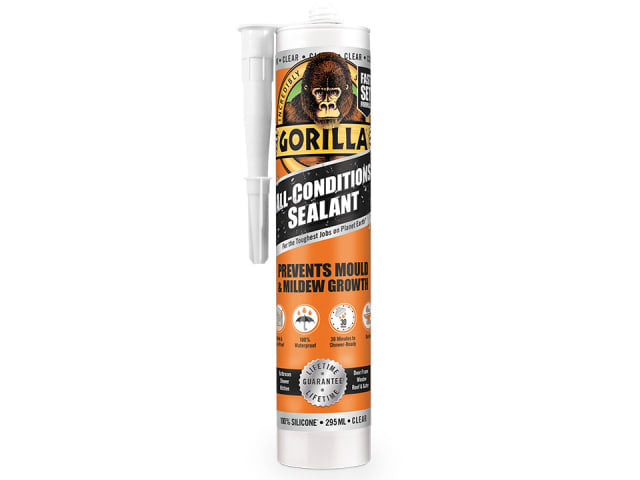 Gorilla All Conditions Sealant Clear 295ml