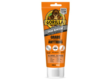 Gorilla Grab Adhesive White Tube 200ml 2044311