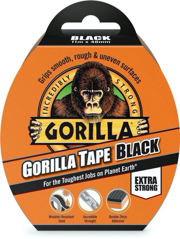 Gorilla Duct Tape Black 48mm x 32m