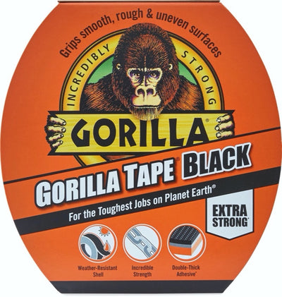Gorilla Tape Black 48mm x 11m Roll 3044001