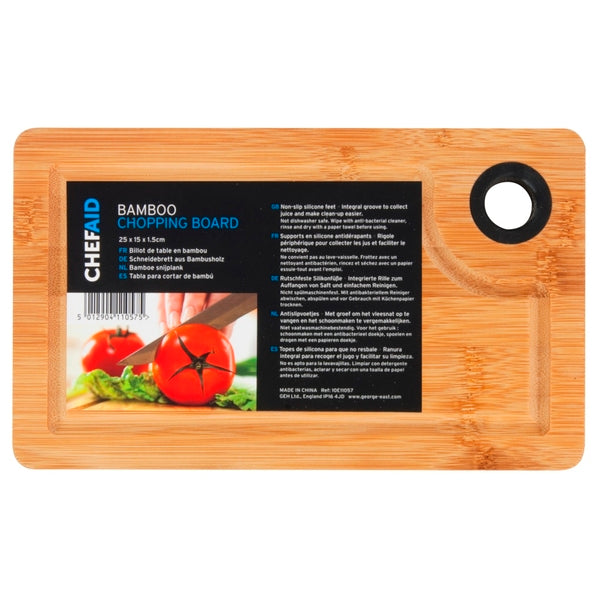 Chef Aid Bamboo Chopping Board, 25cm