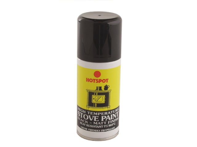 Hotspot Stove Paint Aerosol Matt Black 150ml