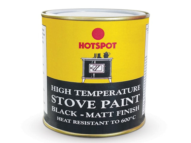 Hotspot Stove Paint Matt Black 250ml