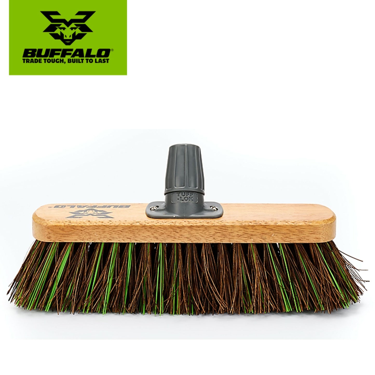 Buffalo 12" Stiff Bassine Mix Sweeper Broom Head (2392)