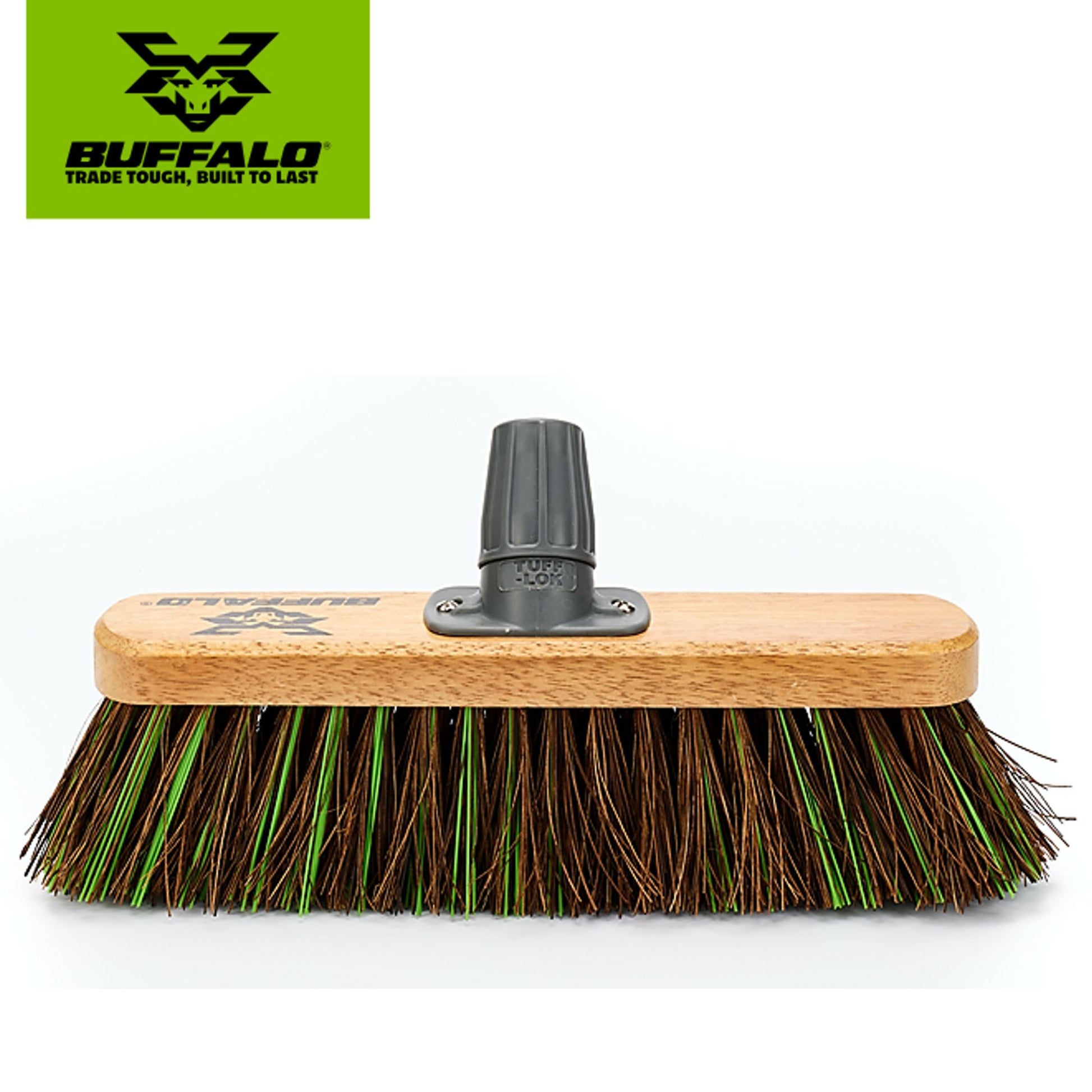 Buffalo 12" Stiff Bassine Mix Sweeper Broom Head (2392)