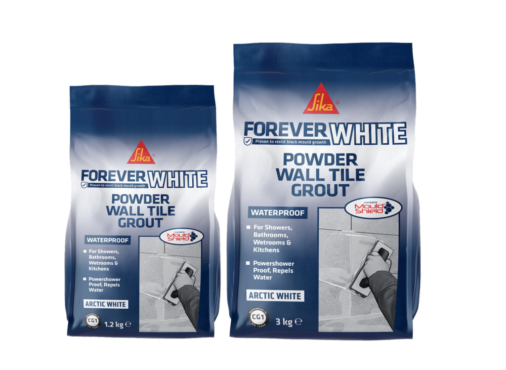 Sika Forever White Wall Tile Grout 1.2kg