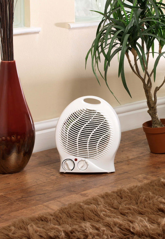Fan Heater 2000w – Size: 220mm(w)x130mm(d)x260mm(h)