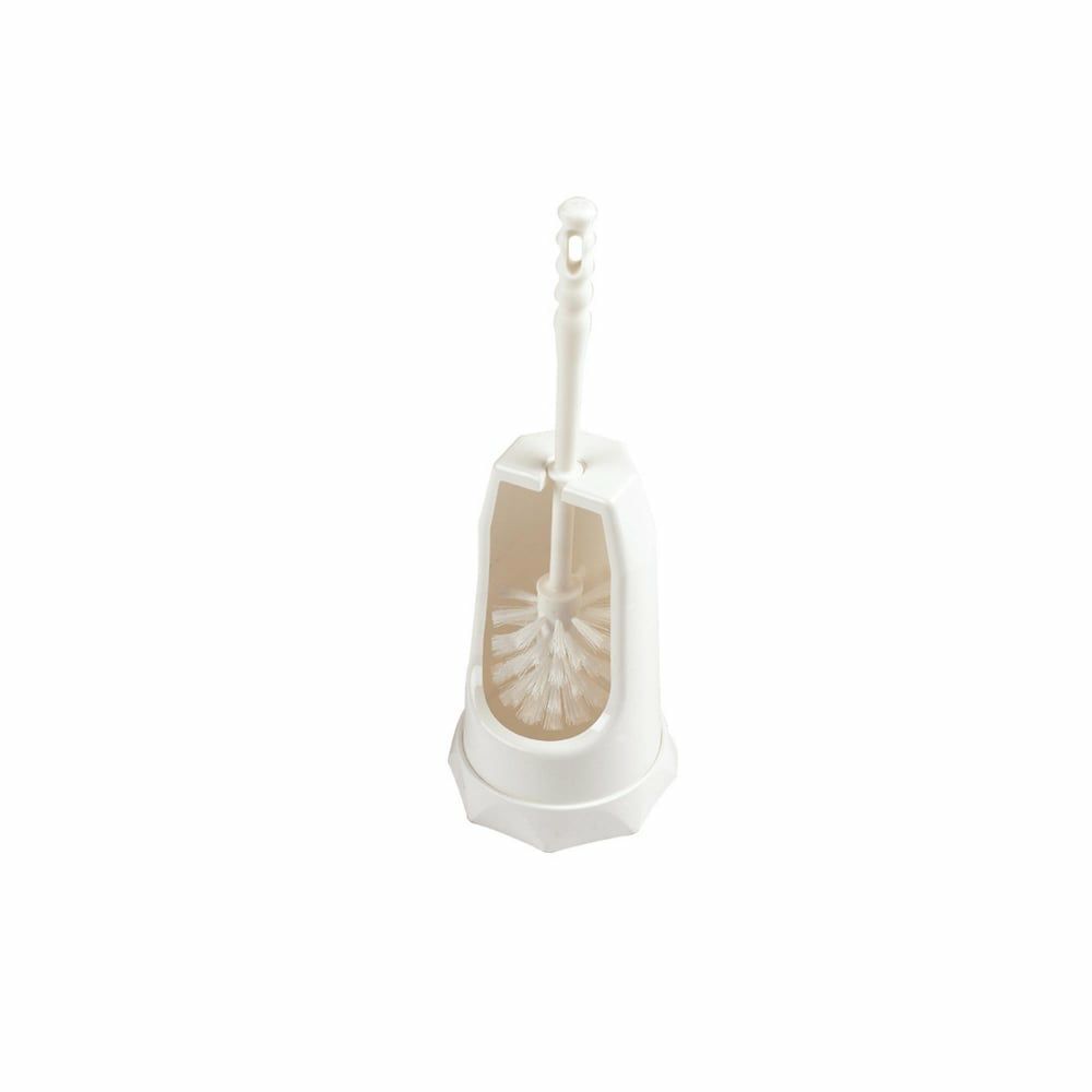 SupaHome Toilet Brush & Holder White