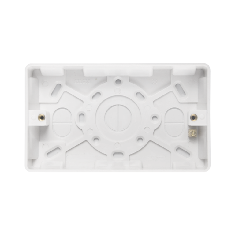 Securlec 2 Gang Pattress Box 35mm IP20
