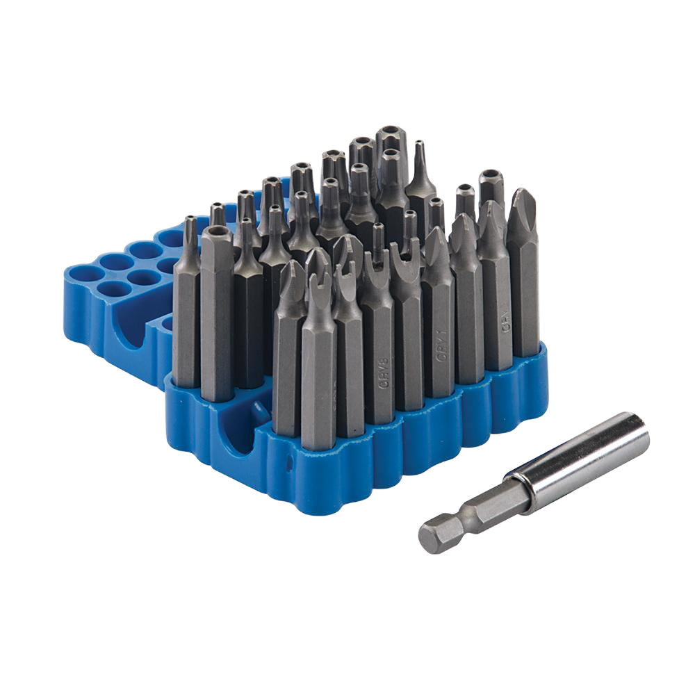 Silverline Security Bit Set 33 Piece 50mm 245016