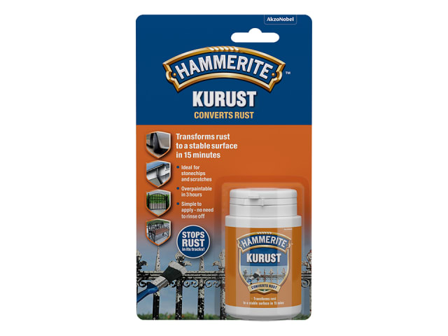 Hammerite One Coat Kurust 250ml Bottle