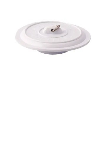 Basics Universal Sink Plug 1.5–2in White 24732