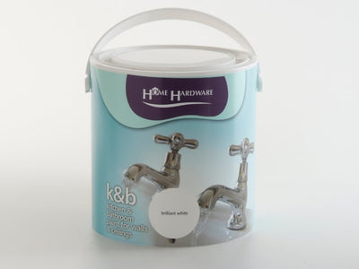 Leyland Kitchen & Bathroom Mid Sheen Brilliant White 2.5L