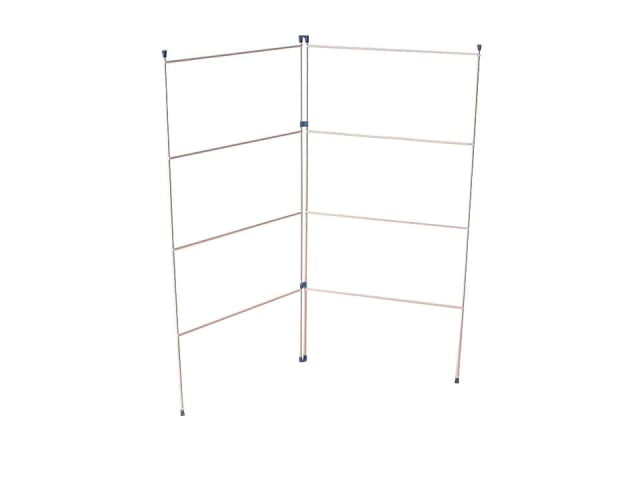 Home Label Clothes Horse 2 Fold 20in