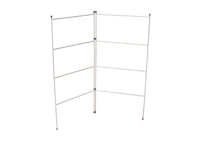Home Label Clothes Horse 2 Fold 20in