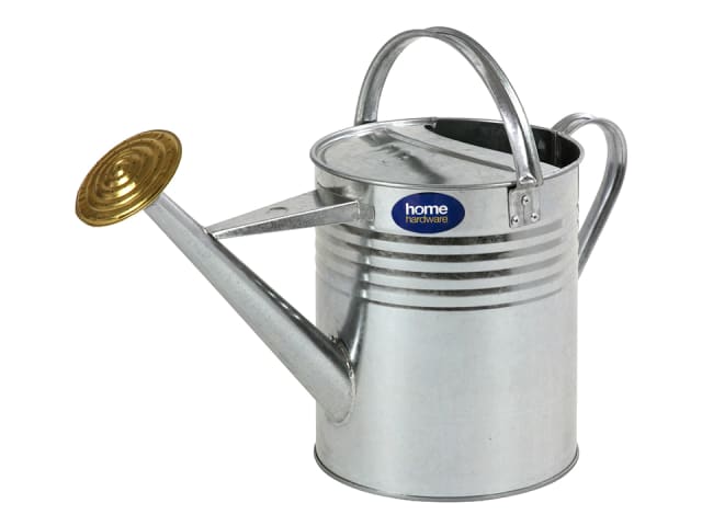Home Label Watering Can Galvanised 2 Gallon