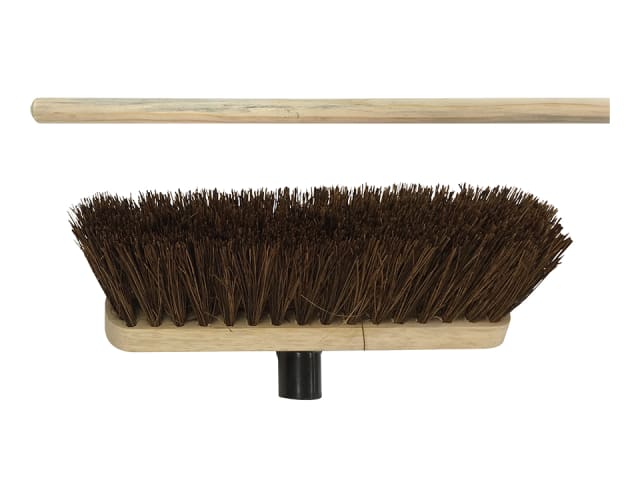Natural Bassine Broom Head 290mm + Handle VR23HHL