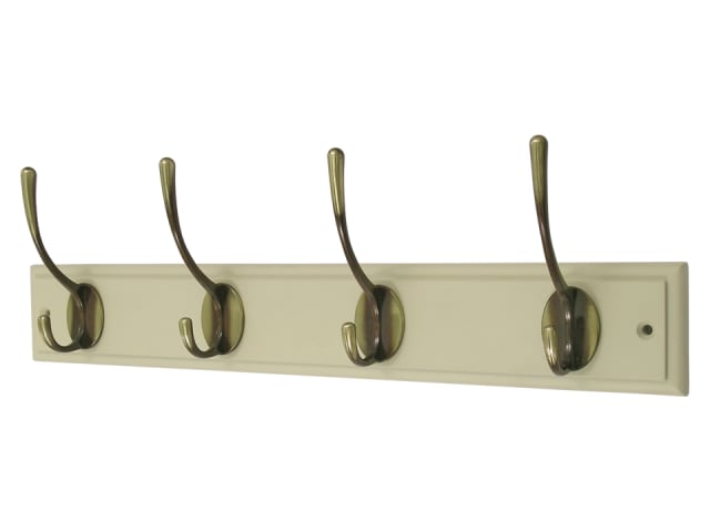 Headbourne Victorian Hat & Coat Rail Cream HR1829H
