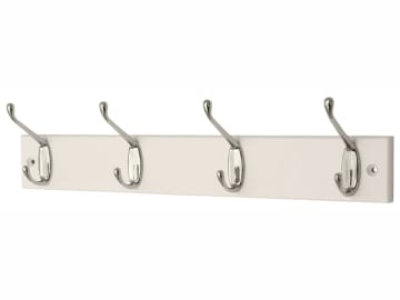 Headbourne Chrome Hook Rail 4 Hook HR4136H