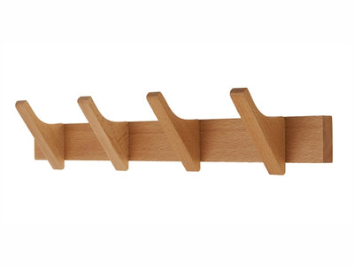 Headbourne Wood Strip Rail 4 Hook HR8924H