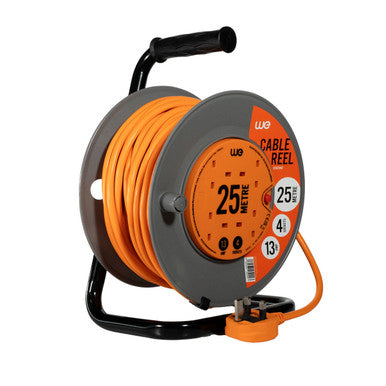 Westminster Cable Reel Extension 15m 4 Socket 13A 4414