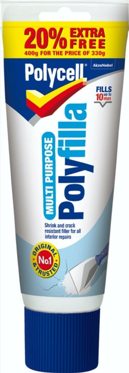 Polycell Polyfilla Multi-Purpose Ready Mixed 396g Tube