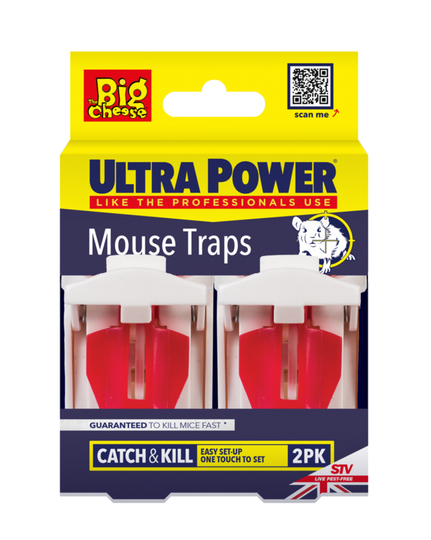 Ultra Power Ready Baited Mouse Trap x 2 STV148