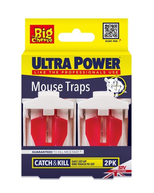 Ultra Power Ready Baited Mouse Trap x 2 STV148