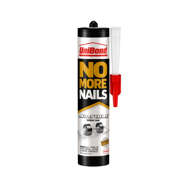 UniBond No More Nails Crystal Clear Cartridge 290g 6476