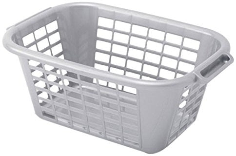 Addis Rectangular Laundry Basket Metallic 510607