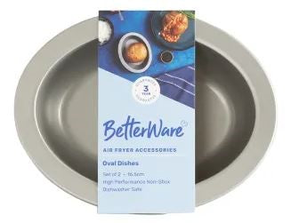 Betterware Air Fryer Dish Oval x 2 71160