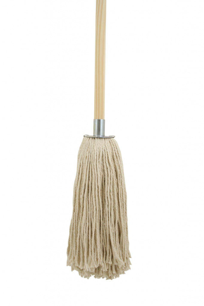 Cotton Mop & Wooden Handle – 12oz