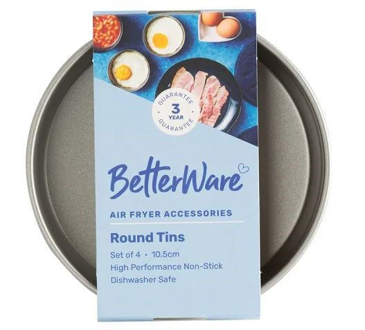 Betterware Air Fryer Mini Dish Round x 4 71180