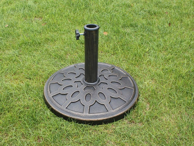 Stone Resin Parasol Base Loop 8kg
