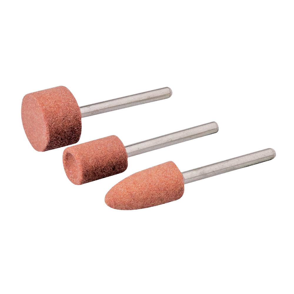 Silverline Rotary Tool Grinding Stone Set 3pce 9.5 & 15.8mm