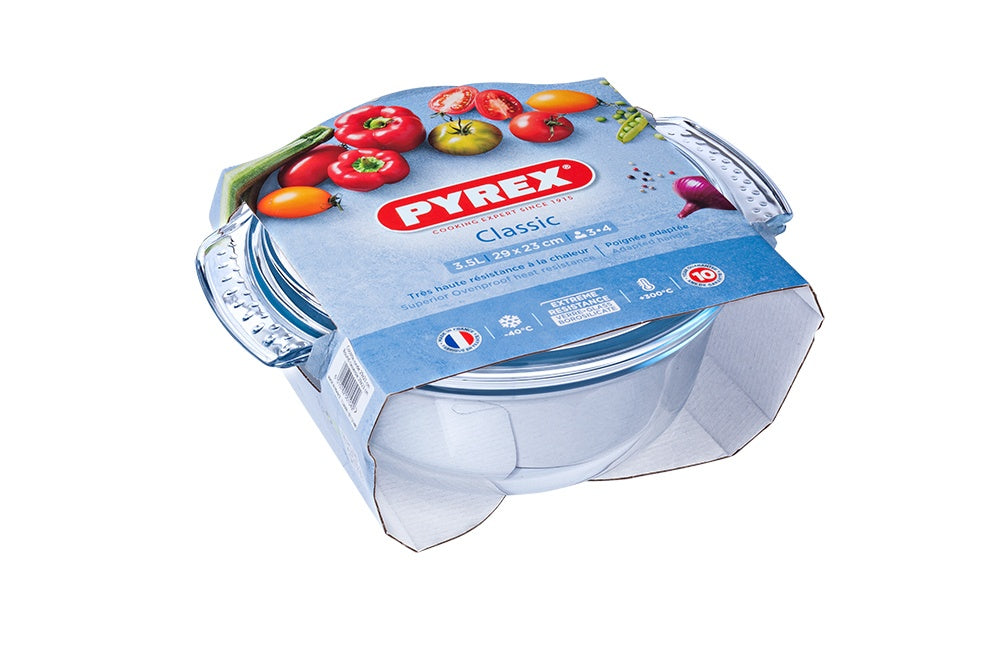 Pyrex Classic Round Casserole 4.9L 118A000