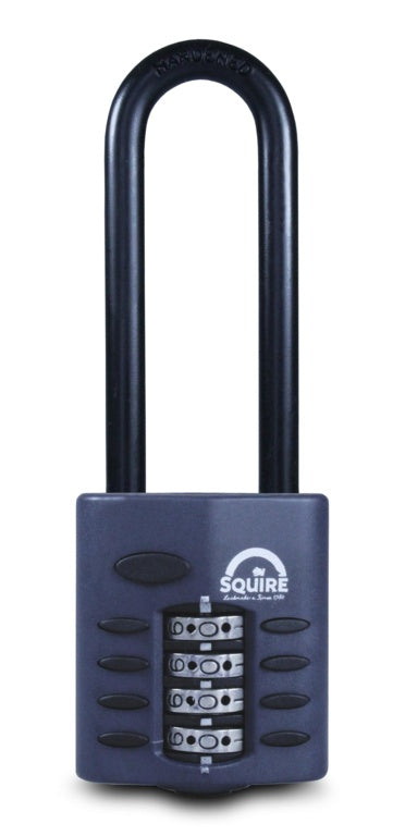 Squire Combination Padlock Long Shackle 40mm CP40/2.5