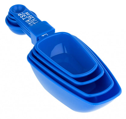 Chef Aid Measuring Scoops Spoons Set 4 10E00004
