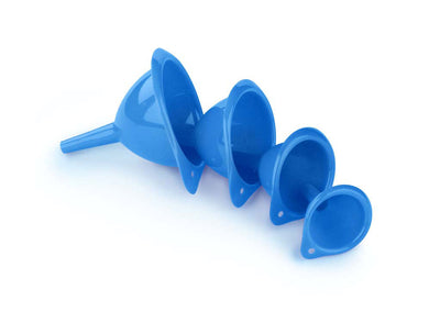 Chef Aid Funnels Set Of 4 Assorted (10E17501)