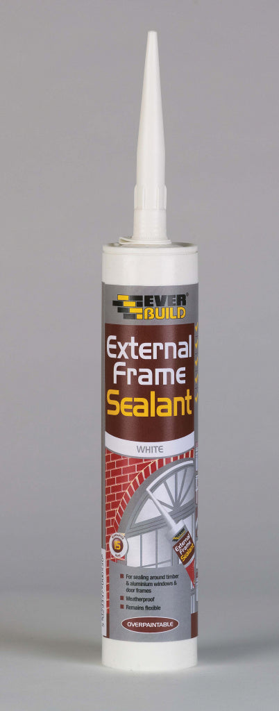 Everbuild External Frame Acrylic Sealant Brown 290ml