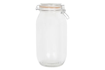 Clipseal Glass Jar 1.5L Round